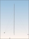 Abgespannter Gittermast (M250, 6m)